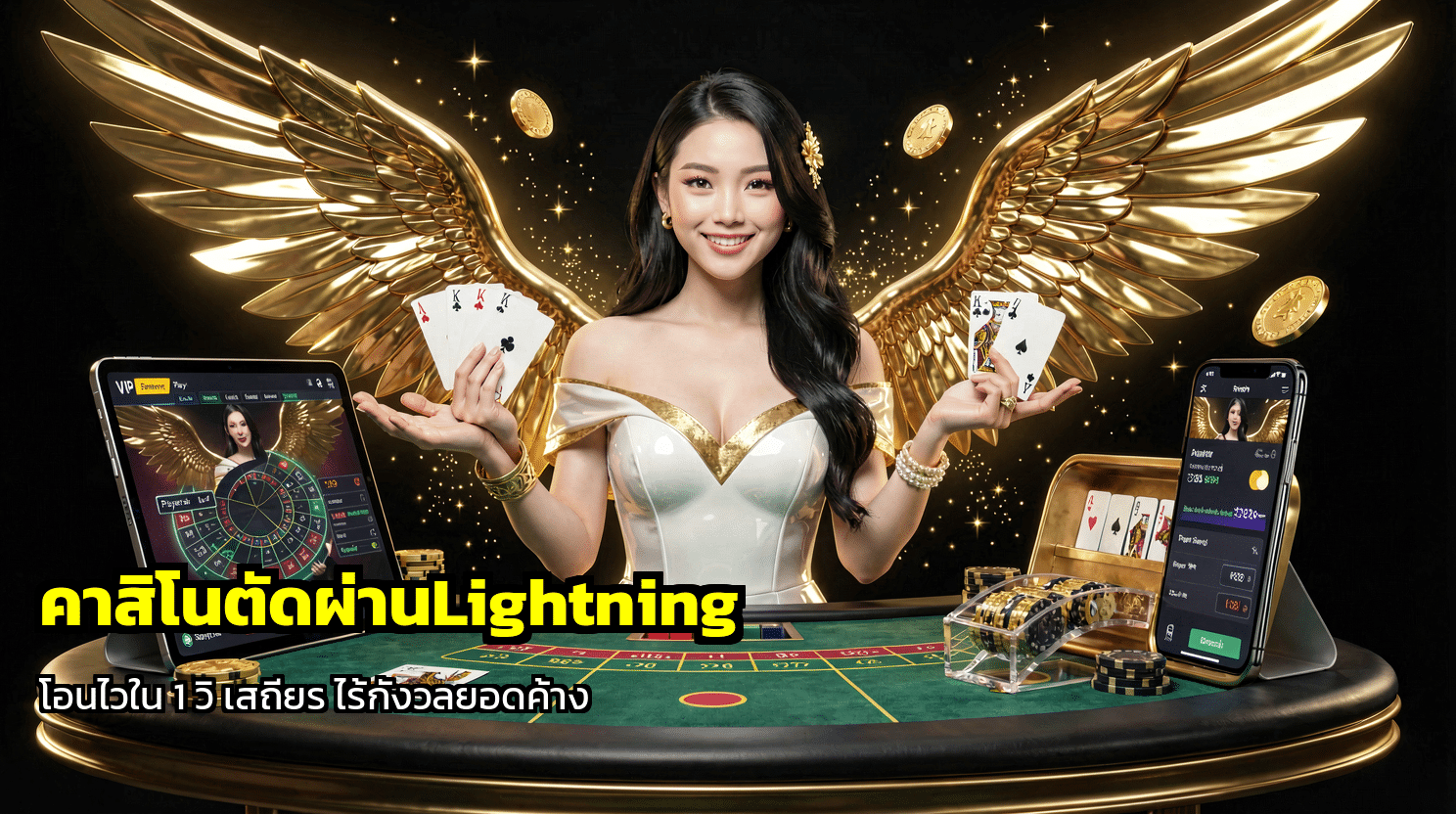 คาสิโนตัดผ่านLightning