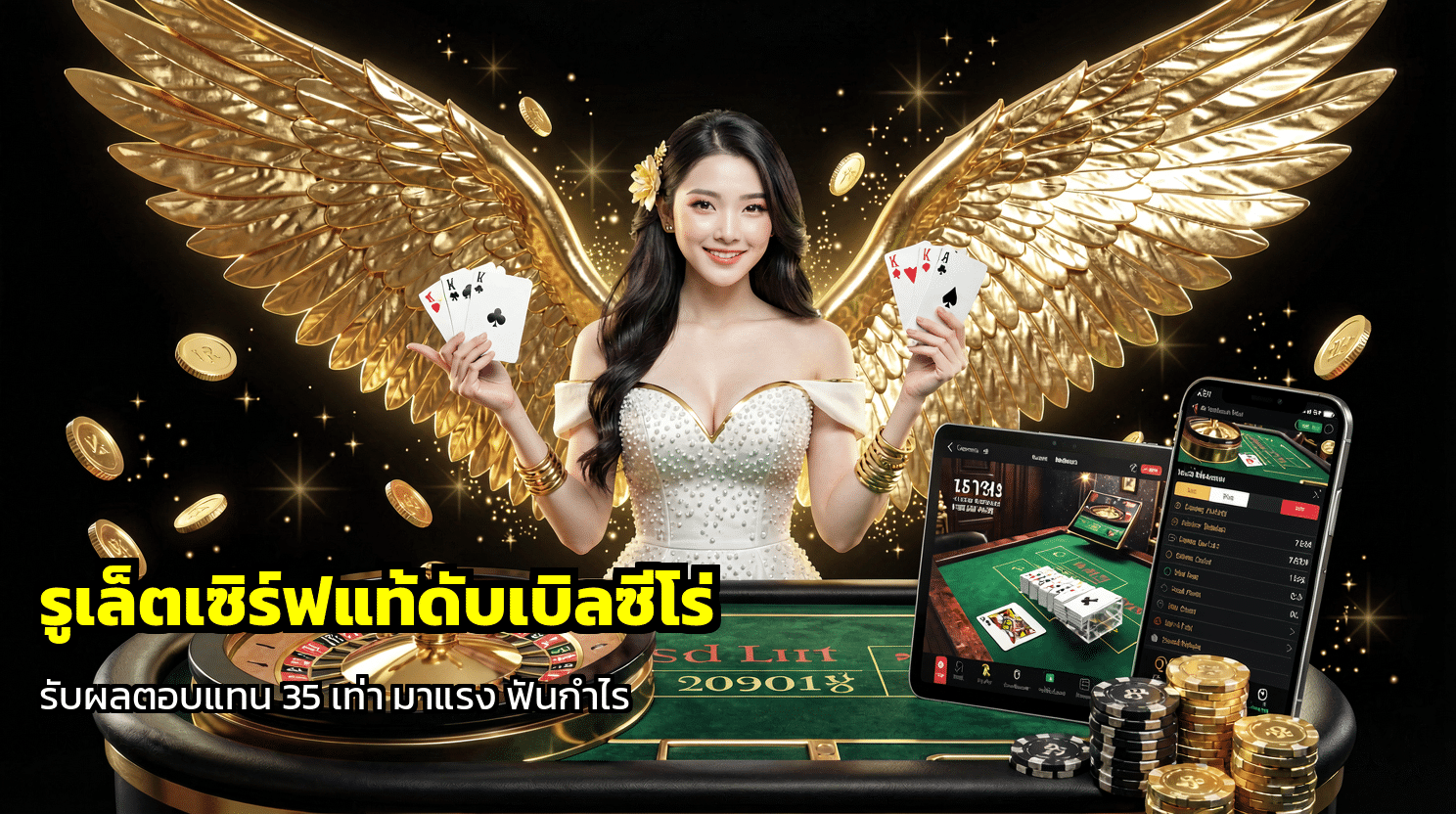 รูเล็ตเซิร์ฟแท้ดับเบิลซีโร่