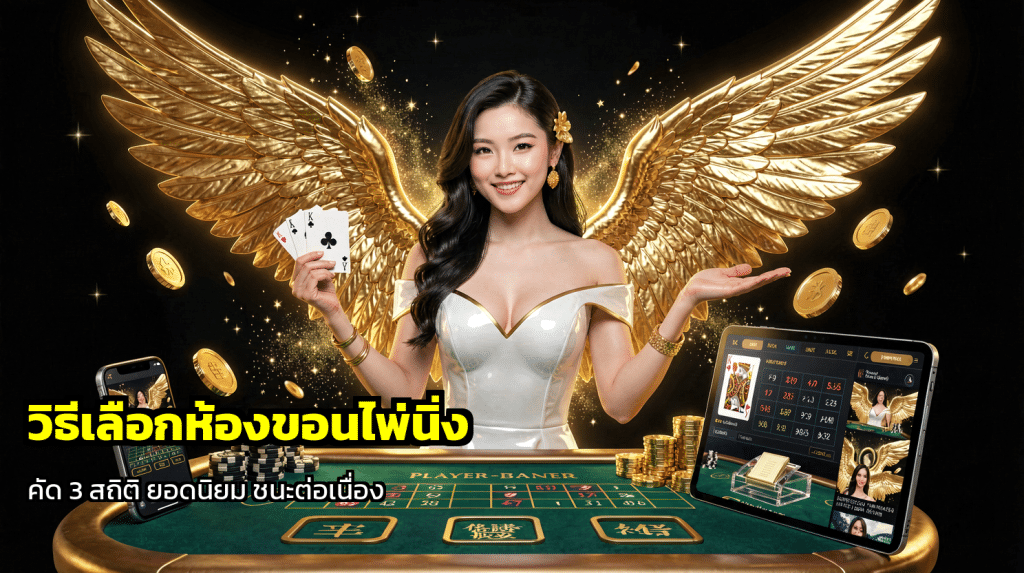 วิธีเลือกห้องขอนไพ่นิ่ง