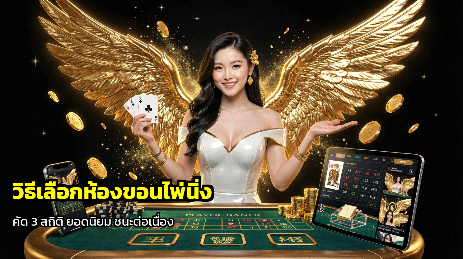 วิธีเลือกห้องขอนไพ่นิ่ง