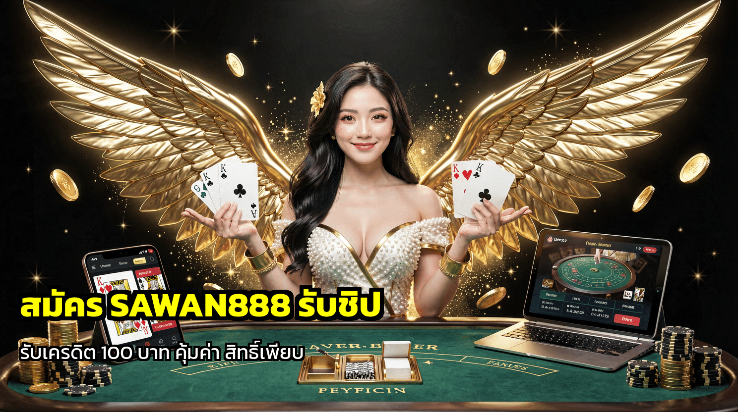 สมัคร SAWAN888 รับชิป
